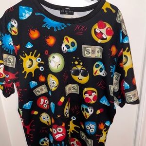 Emoji stretchy T-shirt